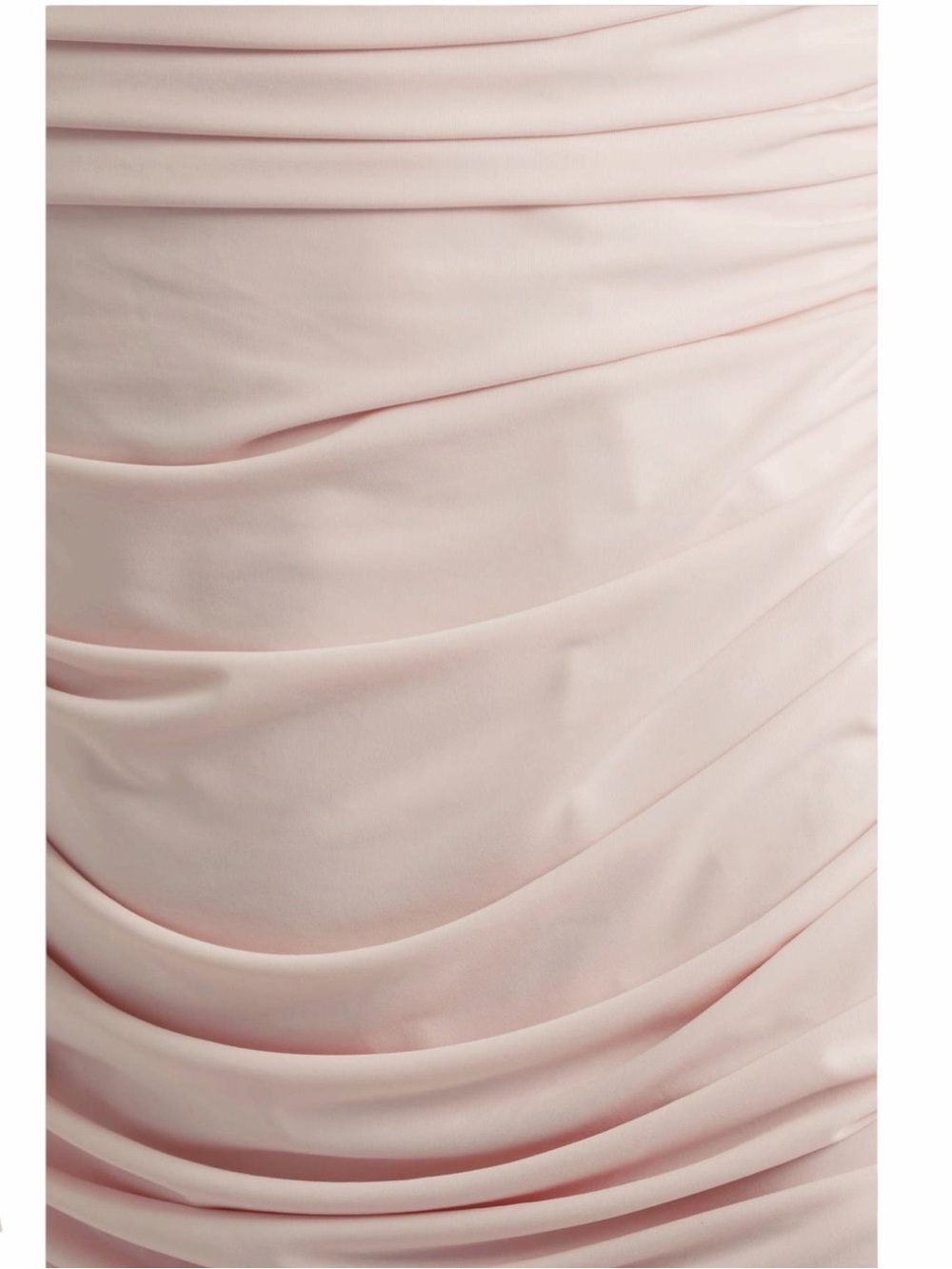 bp Strapless Ruched Ruffle-Hem Mini Dress - Light Pink - Picture 5 of 7
